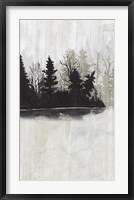 Pine Island II Framed Print