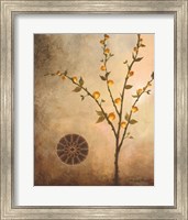 Framed 'Fall Stems in the Light' border=