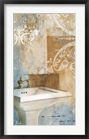 Bathroom & Ornaments II Framed Print