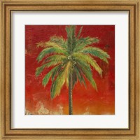 Framed La Palma on Red I