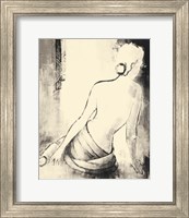 Framed 'Figurative Woman I' border=