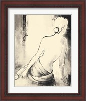 Framed 'Figurative Woman I' border=