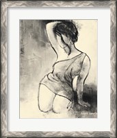 Framed 'Figurative Woman II' border=