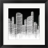 Framed Black and White City II