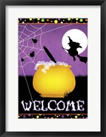 Halloween Witch Framed Print