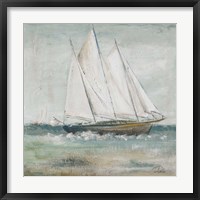 Framed Cape Cod Sailboat II