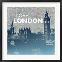 City Love I Framed Print