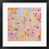 Flutter Kisses II Framed Print