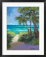 Caribbean View I Framed Print