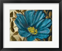 Simple Blue Garden II Framed Print