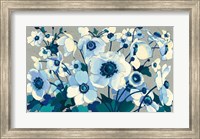 Framed Anemones Japonaises I