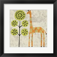 Framed Ada's Giraffe