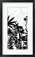 Rainforest Ferns I Framed Print