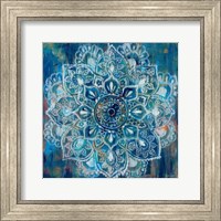 Framed Mandala in Blue II