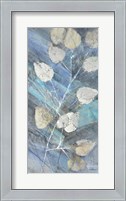 Framed Silver Leaves II