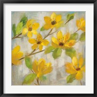 Golden Bloom II Framed Print