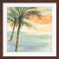 Framed Island Sunset I