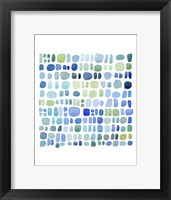 Framed Series Sea Glass No. III