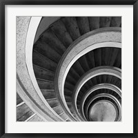 Framed Spiral Staircase No. 6