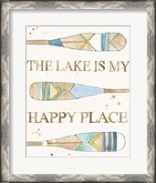 Framed 'Lakehouse III' border=