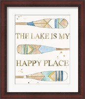 Framed 'Lakehouse III' border=