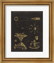 Framed 'Astronomical Chart II' border=