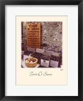 Terra Di Siena Framed Print