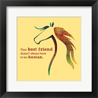 Framed Horse Quote 10