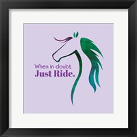 Framed Horse Quote 12