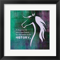 Framed Horse Quote 13