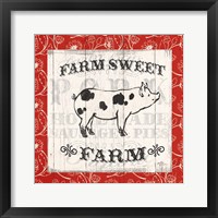 Farmers Market I Framed Print