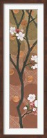 Framed Cherry Blossoms Panel I Crop