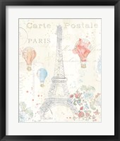 Lighthearted in Paris II Framed Print