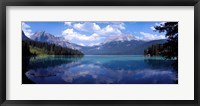 Framed Emerald Lake Reflections, Alberta, Canada