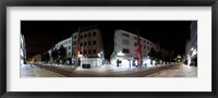 Framed 360 Degree View of Fountain Lane, Belfast, Northern Ireland