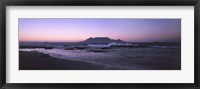 Framed Blouberg Beach at Sunset, Cape Town, South Africa