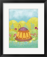 Happy Turtle I Framed Print