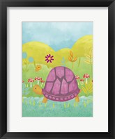 Framed Happy Turtle II