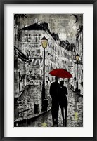 Framed Rainy Promenade