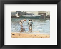 Framed Boys Wading, 1873