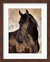 Framed TBD (black horse)