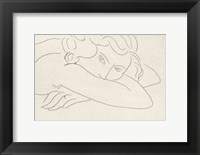 Framed Young Woman with Face Buried in Arms, 1929