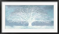 Aquamarine Tree Framed Print