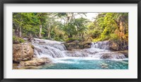 Framed Kuang Si Falls, Luang Prabang,  Laos