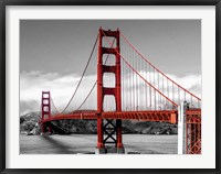 Framed Golden Gate Bridge, San Francisco