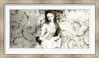 Framed Madonna and Child (after Van Dyck)