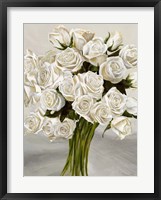 Framed Bouquet Blanc II