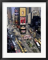 Framed Traffic in Times Square, NYC