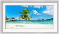 Framed Tropical Beach, Seychelles