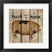 Framed Farm Fresh Pork